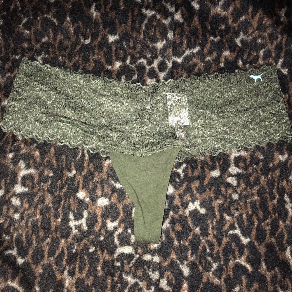 Green thong
